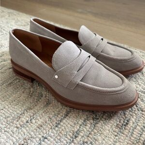 Franco Sarto Women’s Gray Suede Loafers